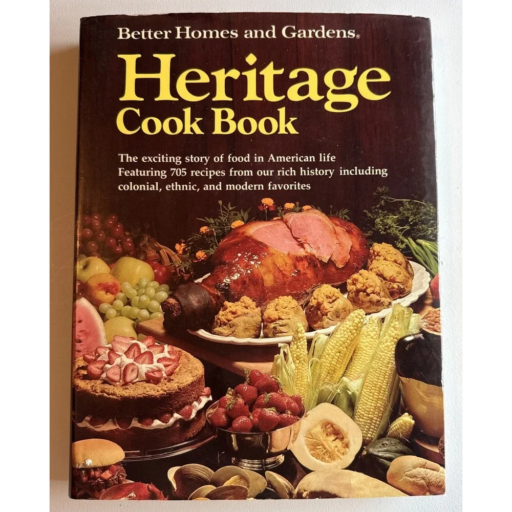 Better Homes and Gardens Heritage Cookbook 1975 HC/DJ Vintage American Cooking